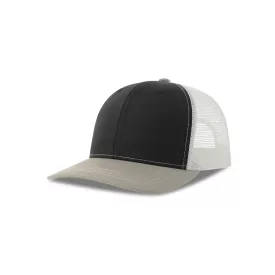   Atlantis baseball sapka Sonic-S 6P fekete-szürke melanzs-fehér