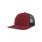 Atlantis baseball sapka Sonic-S 6P bíborvörös-fekete