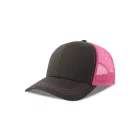 Atlantis baseball sapka Sonic-S 6P sötétszürke-fluo-fukszia