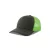 Atlantis baseball sapka Sonic-S 6P sötétszürke-fluo-zöld