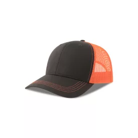   Atlantis baseball sapka Sonic-S 6P sötétszürke-fluo-narancs