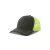 Atlantis baseball sapka Sonic-S 6P sötétszürke-fluo-sárga