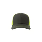 Atlantis baseball sapka Sonic-S 6P sötétszürke-fluo-sárga