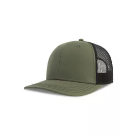 Atlantis baseball sapka Sonic-S 6P olíva-fekete