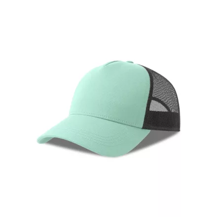 Atlantis baseball sapka Rapper Cotton-S 5P menta-fekete