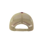 Atlantis baseball sapka Rapper Cotton-S 5P burgundi-homok