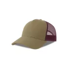 Atlantis baseball sapka Rapper Cotton-S 5P khaki-burgundi