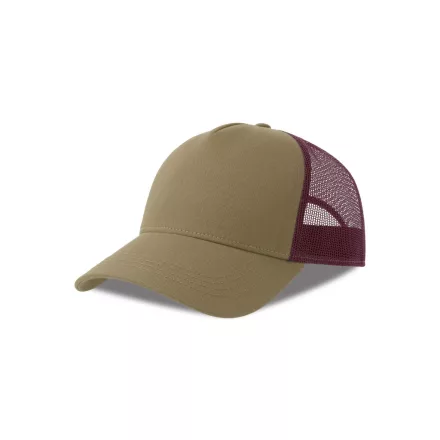 Atlantis baseball sapka Rapper Cotton-S 5P khaki-burgundi