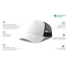 Atlantis baseball sapka Rapper Cotton-S 5P fehér-fekete