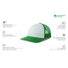 Atlantis gyerek baseball sapka Kid Rapper-S 5P fehér-zöld