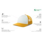 Atlantis gyerek baseball sapka Kid Rapper-S 5P fehér-sárga