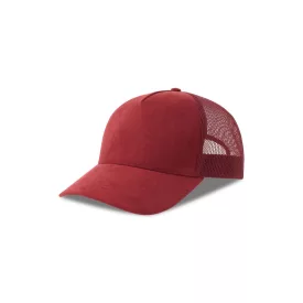 Atlantis baseball sapka Rapper Suede-S 5P bíbor