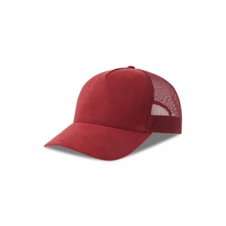 Atlantis baseball sapka Rapper Suede-S 5P bíbor