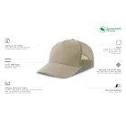 Atlantis baseball sapka Rapper Suede-S 5P homok