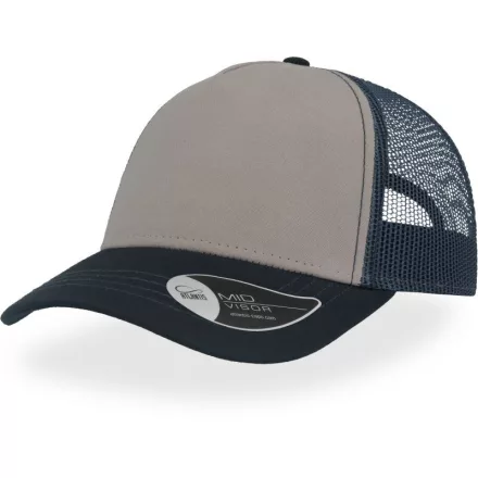 Atlantis baseball sapka Rapper Canvas 5P szürke-tengerkék