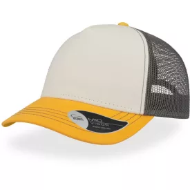   Atlantis baseball sapka Rapper Canvas 5P fehér-sárga-szürke