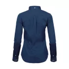 Tee Jays hosszú ujjú női blúz Denim Twill 166 indigó