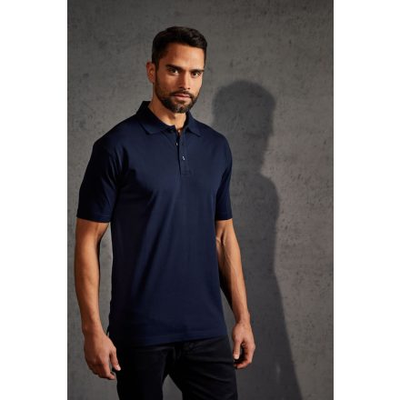 Promodoro galléros póló Workwear Jersey 180 tengerkék