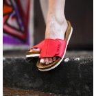 Leon női papucs 4022 piros