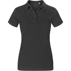 Promodoro női galléros póló Workwear Jersey 180 grafit