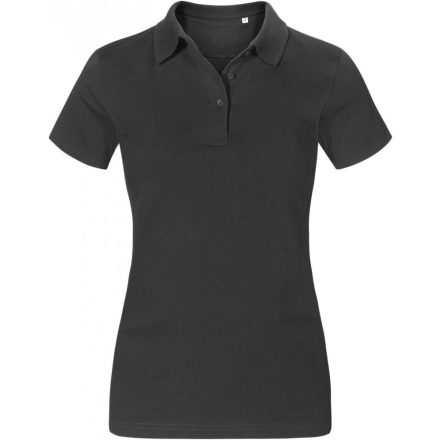 Promodoro női galléros póló Workwear Jersey 180 grafit
