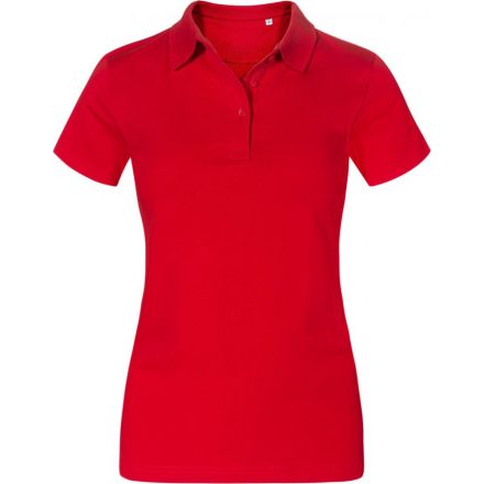 Promodoro női galléros póló Workwear Jersey 180 piros