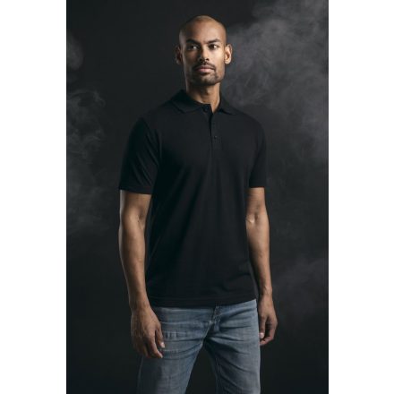 Promodoro galléros póló EXCD 220 fekete