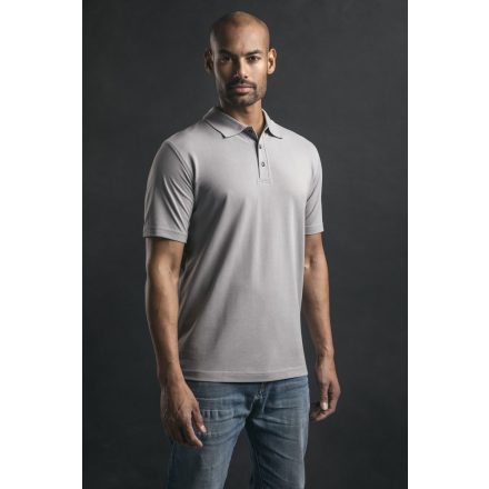 Promodoro galléros póló EXCD 220 világos szürke