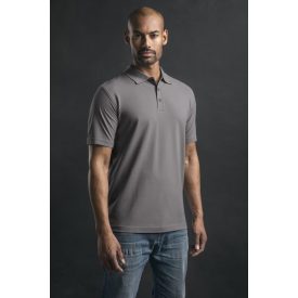 Promodoro galléros póló EXCD 220 acélszürke