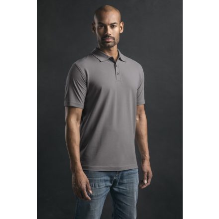 Promodoro galléros póló EXCD 220 acélszürke