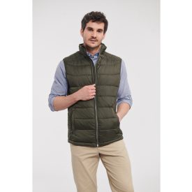 Russell mellény Nano sötét oliva