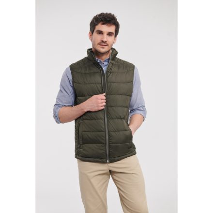 Russell mellény Nano sötét oliva