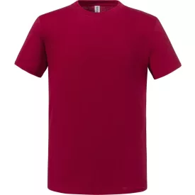 Jerzees póló Essential Cotton T 150 bíbor