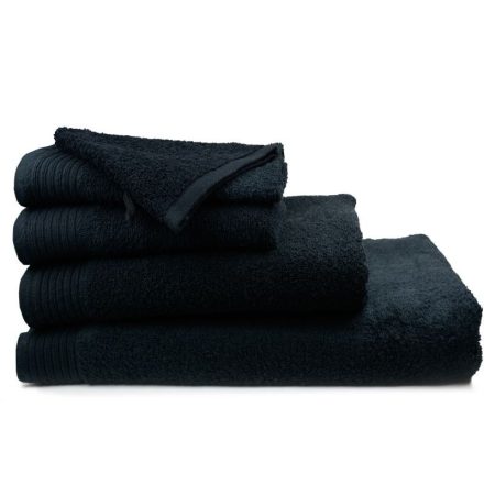 The One Towelling fürdőlepedő Classics 450 fekete