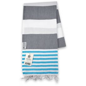 The One Towelling Hamam Marine Towel 