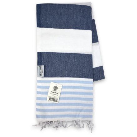 The One Towelling Hamam Marine Towel 