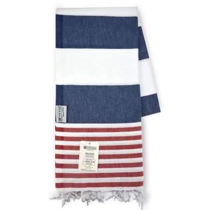 The One Towelling Hamam Marine Towel 