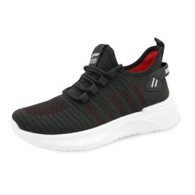 4WRK női sportcipő DiaDem piros-fekete-fehér