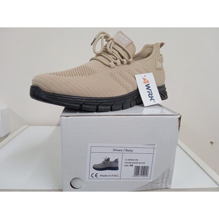 4WRK sportcipő Merga khaki-fekete