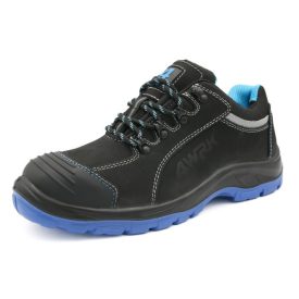 4WRK munkavédelmi cipő Proxima S3 SR fekete-kék