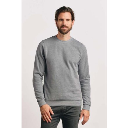 Promodoro pulóver Premium 320 melírozott szürke
