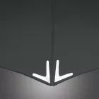 Fare esernyő Safebrella® LED Mini szürke