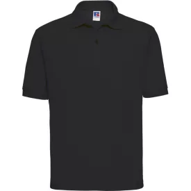 Russell galléros póló Blended Fabric 215 fekete