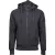 Tee Jays pulóver Hooded Zip Sweat 310 sötétszürke