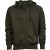 Tee Jays pulóver Hooded Zip Sweat 310 olíva