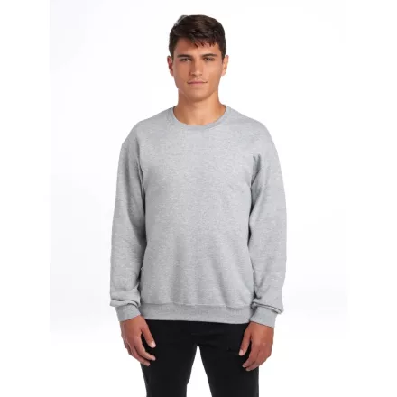 Jerzees pulóver NuBlend Unisex 271 melírozott szürke