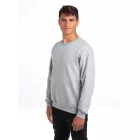 Jerzees pulóver NuBlend Unisex 271 melírozott szürke