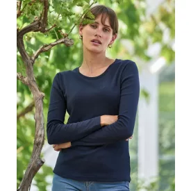 Tee Jays Ladies LS Interlock T-Shirt