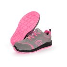 Procera munkavédelmi női cipő Venus S1 ESD szürke-rózsaszín