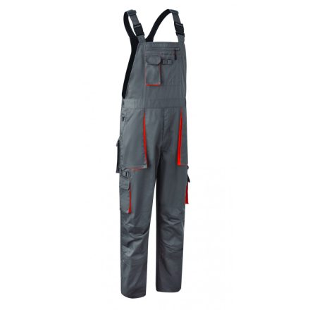 Coverguard kantáros munkásnadrág Paddock II szürke-narancs